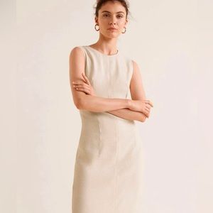 Mango one piece cut out midi bodycon long dress